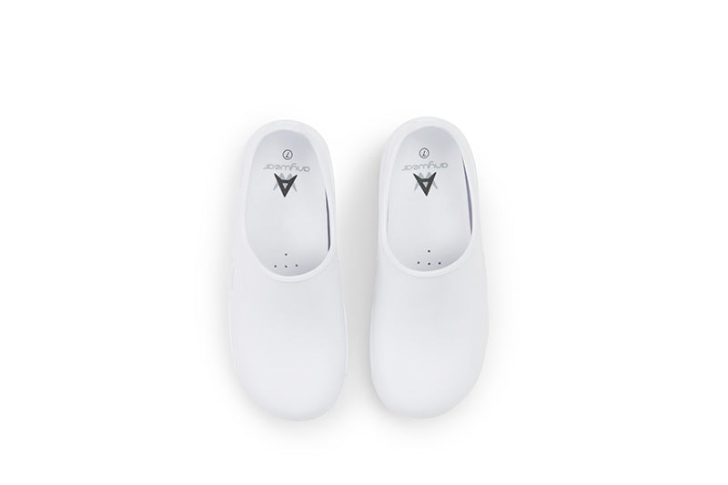 Anywear Streak Step-in Nurse Shoes for Women and Men, Oil- and Slip-Resistant EVA Kitchen Shoes, Work Shoes